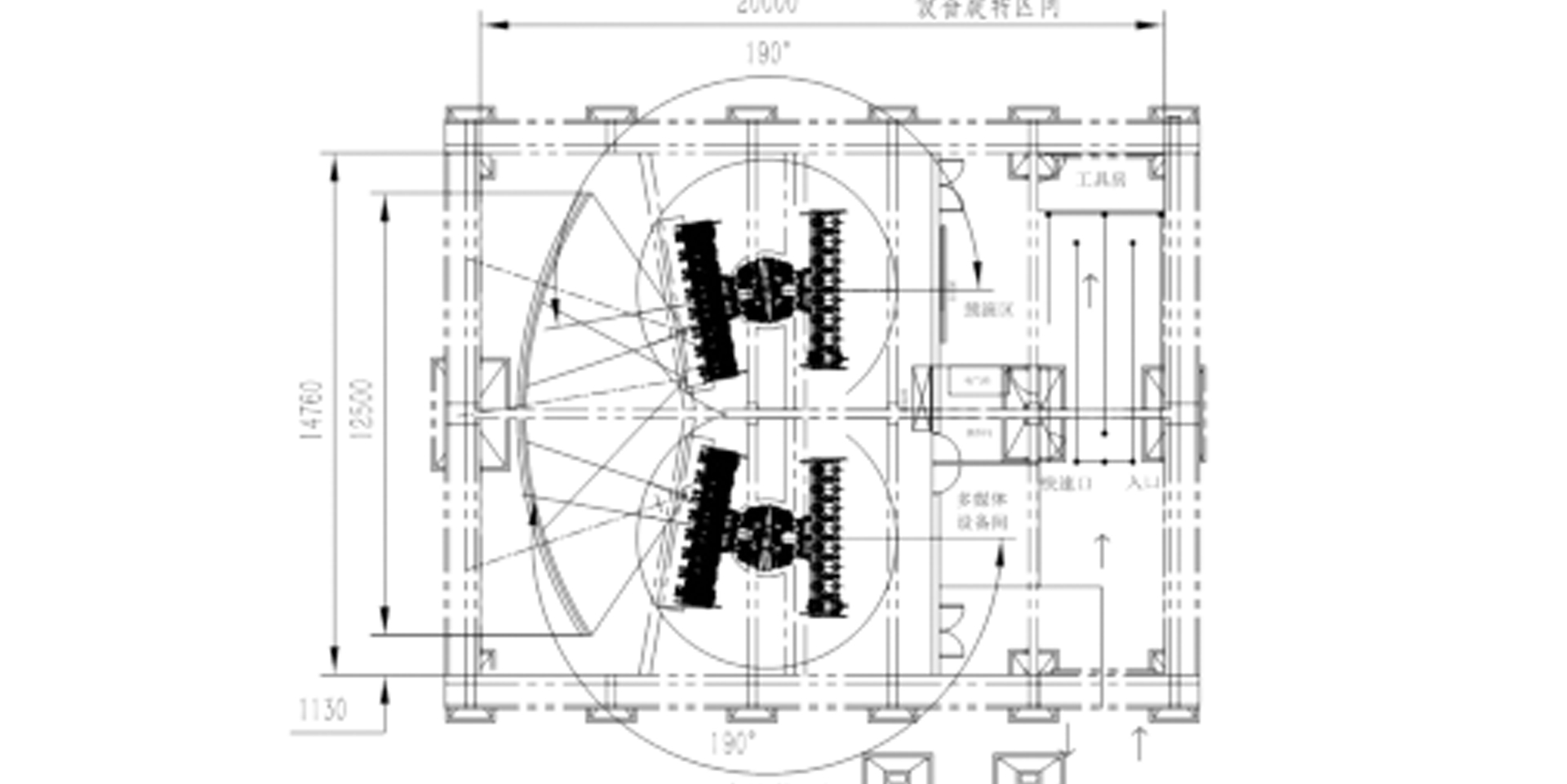 旋转飞翔（双排单列）