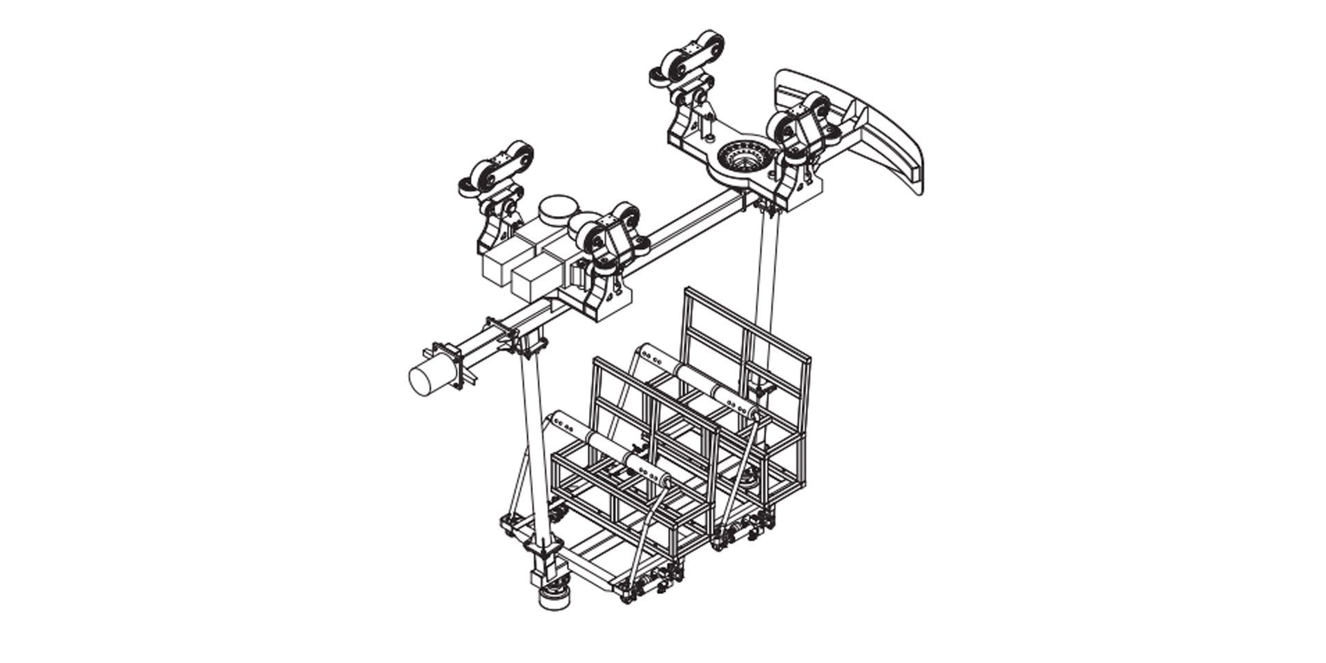 悬挂式高架缆车